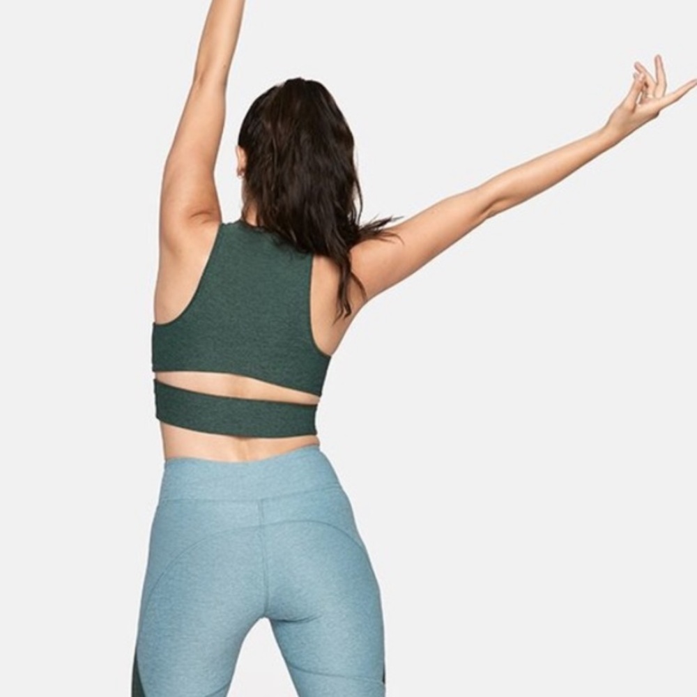 Outdoor Voices Slashback Crop Top Bra